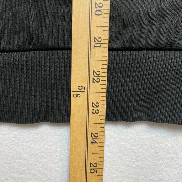 VINTAGE Roberto Cavalli Sweatshirt Mens L Black Alligator Print Y2K Pullover - Picture 12 of 13